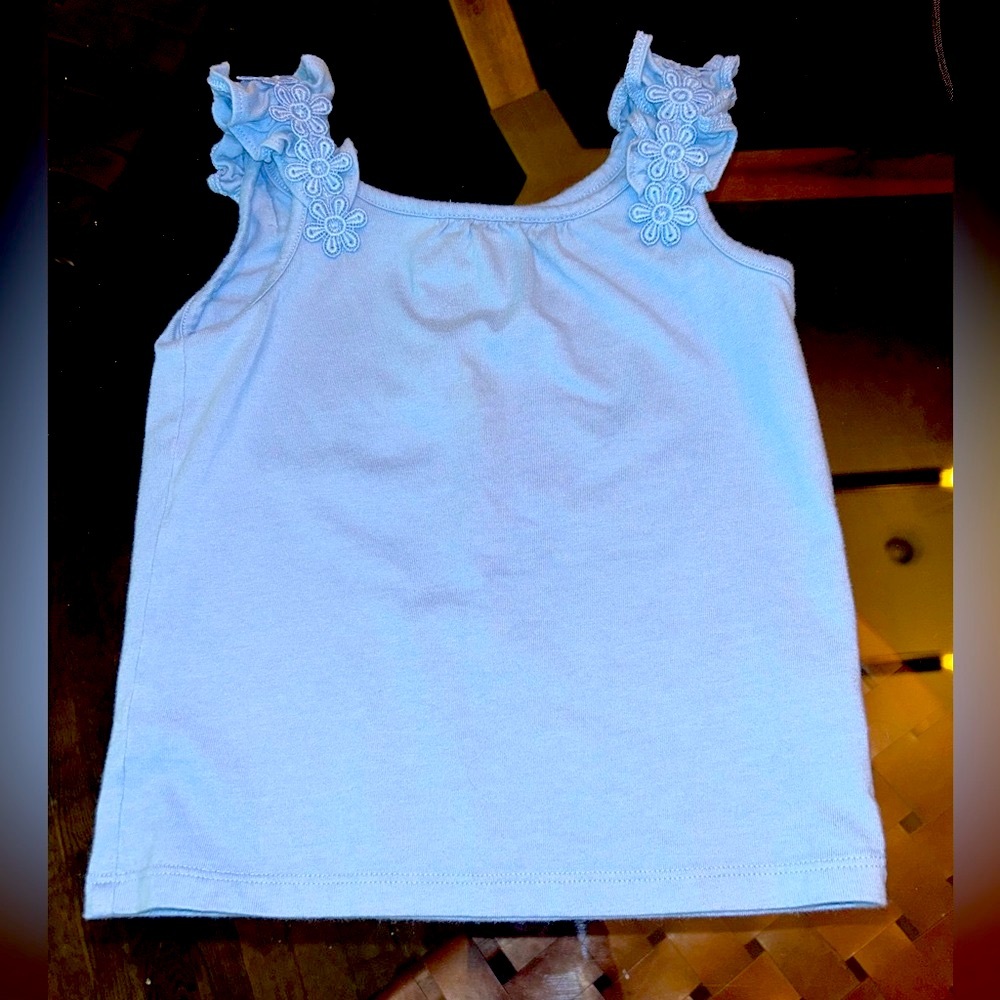 Janie and Jack periwinkle tank